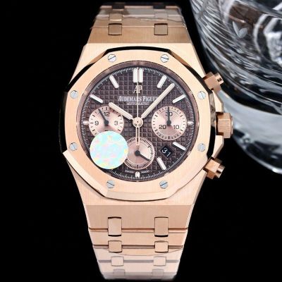 HBF Factory AP Royal Oak  26331ST.OO.1220ST.01 Rose Gold Case Diameter 41mm Watch